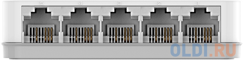 Unmanaged Switch with 5 10/100Base-TX ports.2K Mac address, Auto-sensing, 802.3x Flow Control, Stand-alone, Auto MDI/MDI-X for each port, Plastic case