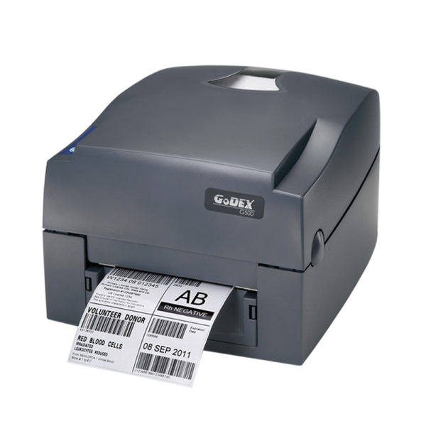 Принтер этикеток Godex G530UES, термотрансфер, 300dpi, 118мм, COM, LAN, USB (011-G53E02-004)