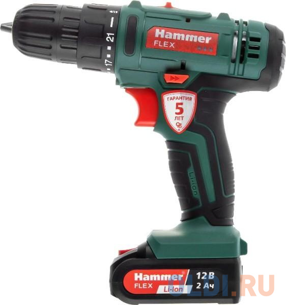 Дрель-шуруповёрт Hammer Flex ACD12BS в Москвe