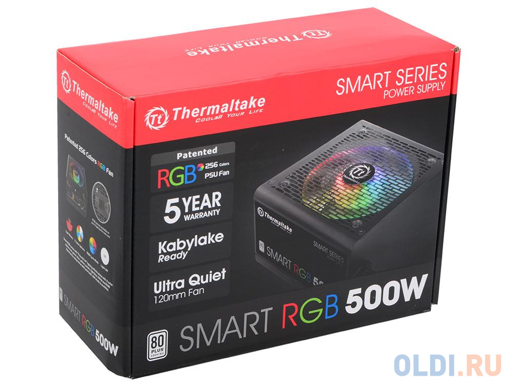 Блок питания Thermaltake Smart RGB 500 Вт