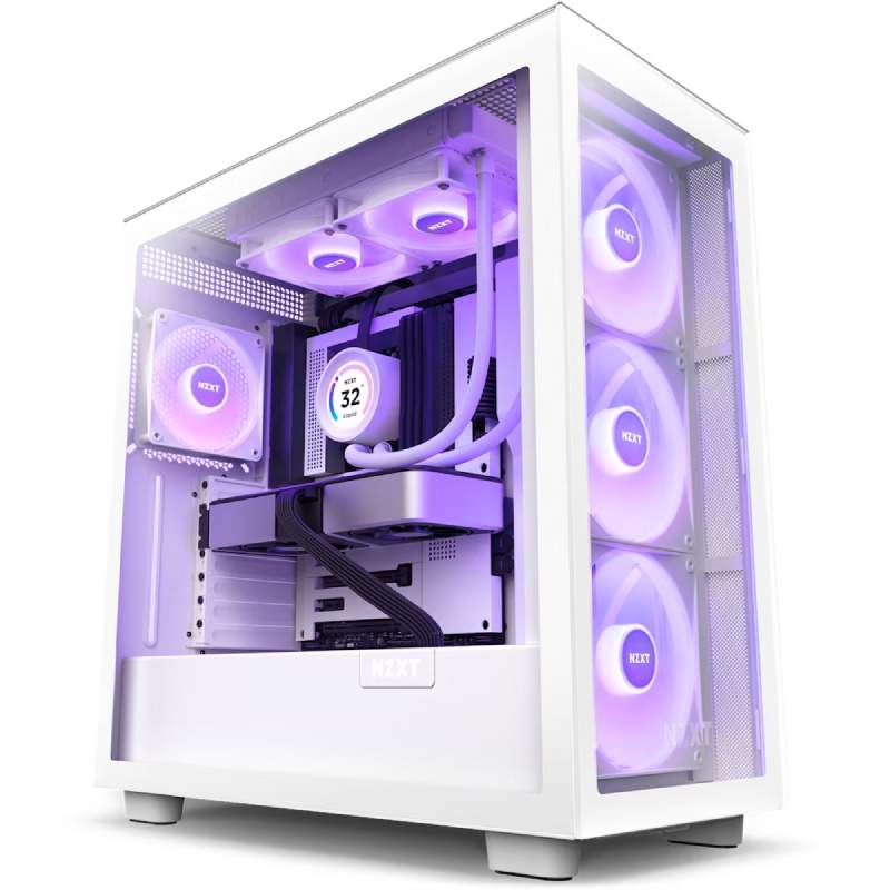 Водяное охлаждение NZXT Kraken Elite 240 RGB White RL-KR24E-W1 (Intel LGA 1700/1200/115X AMD AM5/AM4/sTRX4/TR4) в Москвe