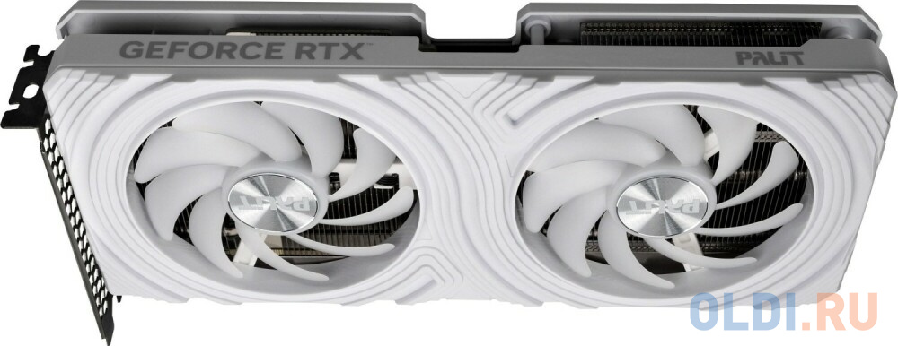 Видеокарта Palit PCI-E 4.0 RTX4070 DUAL WHITE NVIDIA GeForce RTX 4070 12Gb 192bit GDDR6X 1920/21000 HDMIx1 DPx3 HDCP Ret