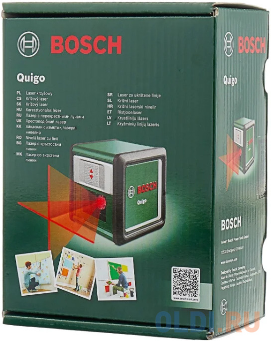 Лазерный нивелир Bosch Quigo III в Москвe