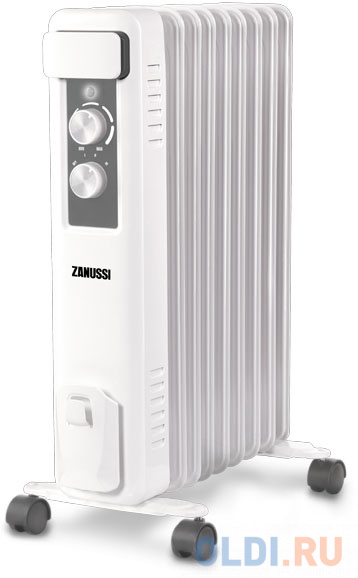 Масляный радиатор Zanussi Casa ZOH/CS-09W 2000 Вт белый