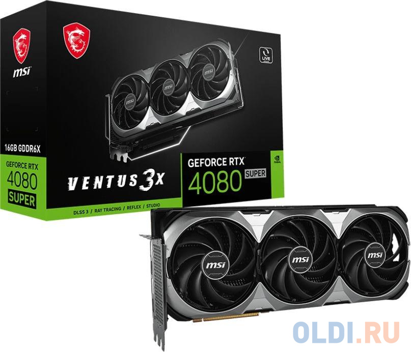 Видеокарта/ GeForce RTX 4080 SUPER 16G VENTUS 3X