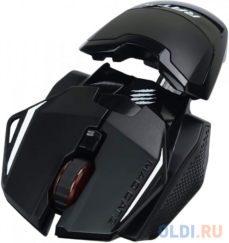 Игровая мышь Mad Catz  R.A.T. 1+ чёрная (ADNS3050, USB, 3 кнопки, 2000 dpi) в Москвe