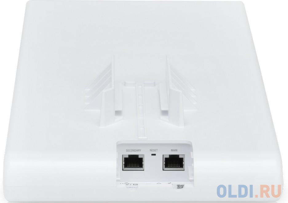 Точка доступа Ubiquiti UniFi AP AC Mesh Pro 802.11aс 1750Mbps 5 ГГц 2.4 ГГц 2xLAN белый UAP-AC-M-PRO-EU