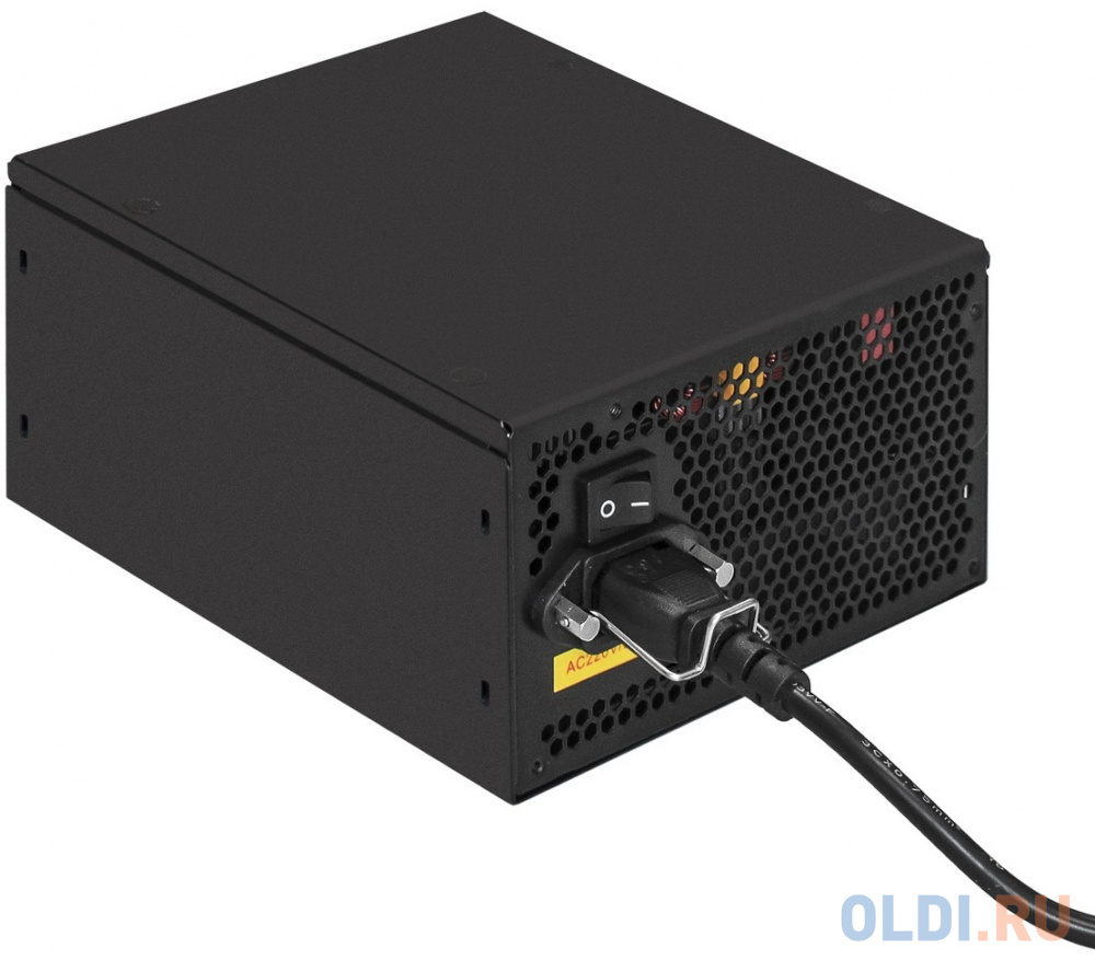 Блок питания 550W ExeGate 550PPX (ATX, APFC, SC, КПД 80% (80 PLUS), 14cm fan, 24pin, (4+4)pin, PCIe, 5xSATA, 4xIDE, FDD, кабель 220V с защитой от выде в Москвe