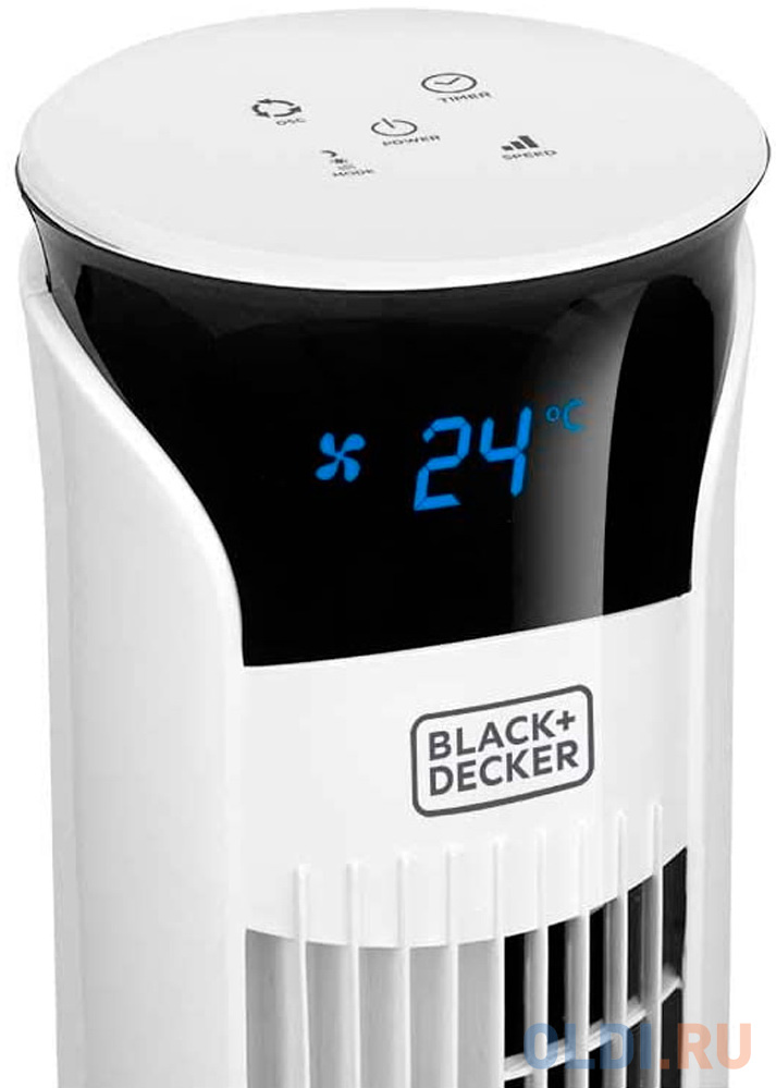 Вентилятор напольный Black+Decker BXEFT49E 45 Вт белый