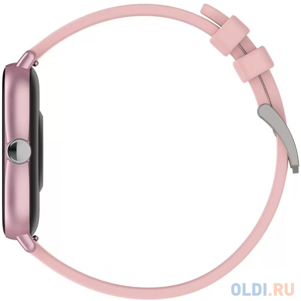 CANYON Smart watch, 1.69inches TFT full touch screen, Zinic+plastic body, IP67 waterproof, multi-sport mode, compatibility with iOS and android, Pink в Москвe