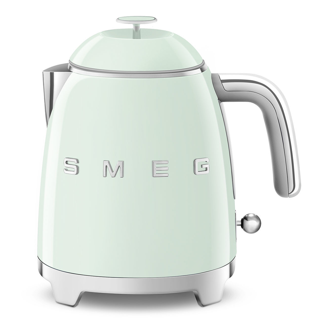 Чайник SMEG KLF05PGEU 0.8л. 1400Вт, Закрытый нагревательный элемент, пластик, зеленый (1334089)