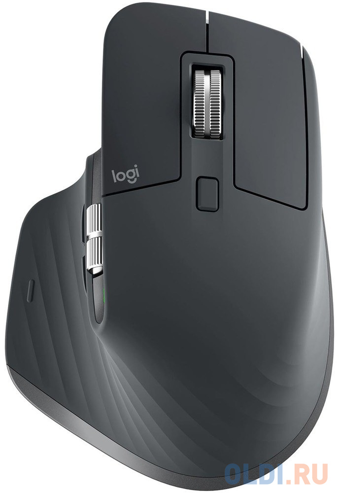 Logitech Мышь беспроводная MX MASTER 3, оптическая, 4000 dpi, Bluetooth/Радио, Li-pol, графитовый.