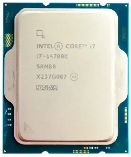 Процессор Intel Core i7-14700K Raptor Lake-R, 20/28T, 3400MHz TDP-253 Вт LGA1700 tray (OEM) (CM8071504820721)