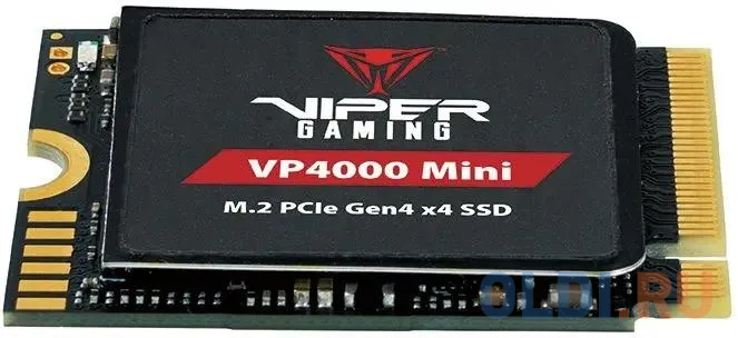 SSD PATRIOT VIPER VP4000 1Тб 3D NAND TLC Скорость записи 3500 Мб/сек. Скорость чтения 5000 Мб/сек. M.2 TBW 250 Тб VP4000M1TBM23