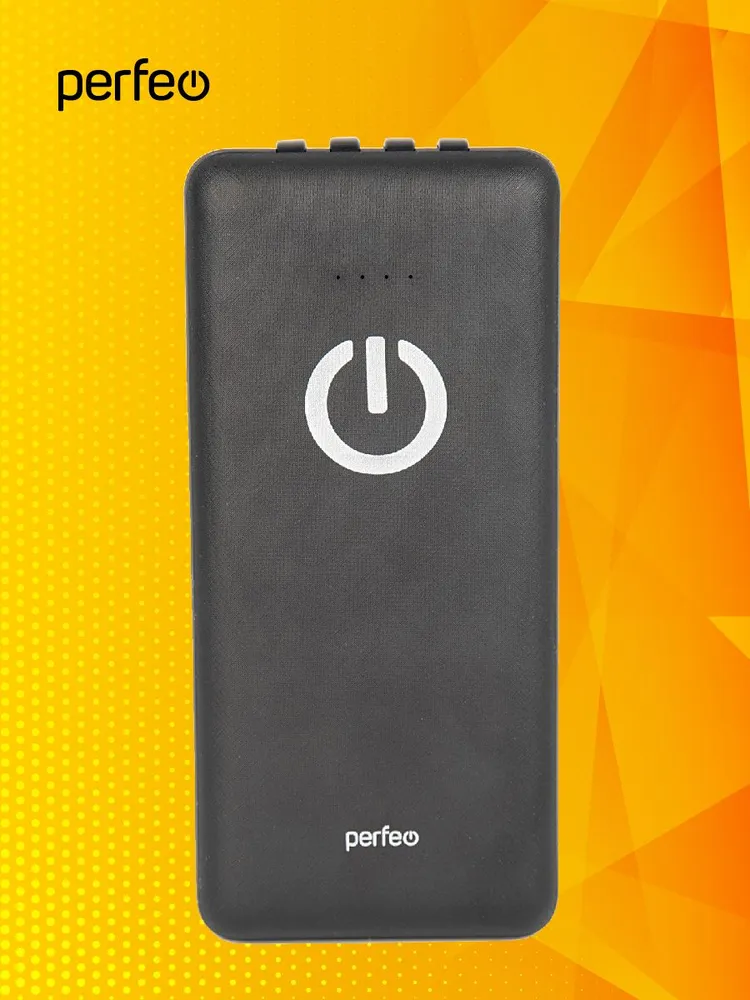Портативный аккумулятор (Powerbank) Perfeo ABSOLUTE, 20 А·ч, 1xUSB, 2.1А, Type-C, черный (PF_D0163)