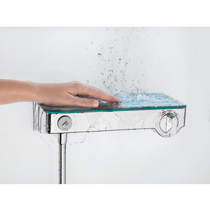 Термостат для душа Hansgrohe ShowerTablet Select белый/хром (13171400) в Москвe