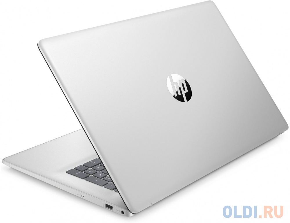 Ноутбук HP 17-cn3155ng Core i5 1335U 16Gb SSD512Gb Intel Iris Xe graphics 17.3" IPS FHD (1920x1080) Windows 11 silver WiFi BT Cam (8L379EA)