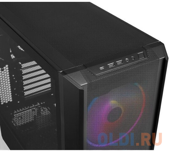 LIAN LI Lancool 216 Black RGB, Medium Case: ATX/E-ATX/Micro-ATX/Mini-ITX, 2xUSB 3.0, 1xUSB Type-C, 1xAudio, Included Fans: 2x160mm ARGB, 1x140mm PWM