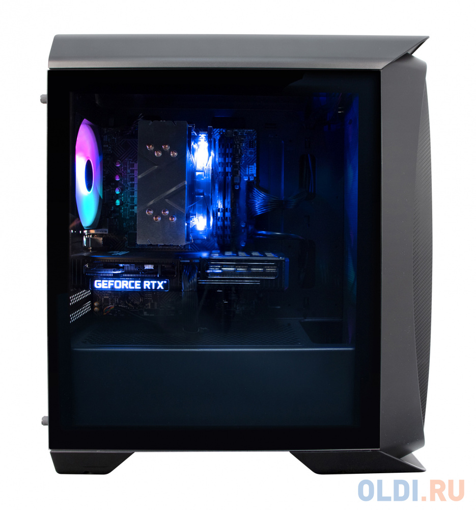 ПК IRU Game 510B5GMA MT i5 11400F (2.6) 16Gb SSD1Tb RTX3060 12Gb Free DOS GbitEth 650W черный (1859369)