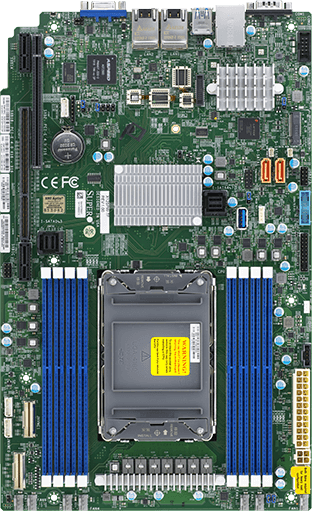 Материнская плата Supermicro X12SPW-TF, 1xSocket4189, iC621A, 8xDDR4, PCI-Ex16, 1xM.2-PCI-E/SATA, 10SATA3 RAID 0/1/5/10, 2x10GLAN, IPMI, 4xUSB 2.0, VGA, Proprietary, Retail (MBD-X12SPW-TF-O)