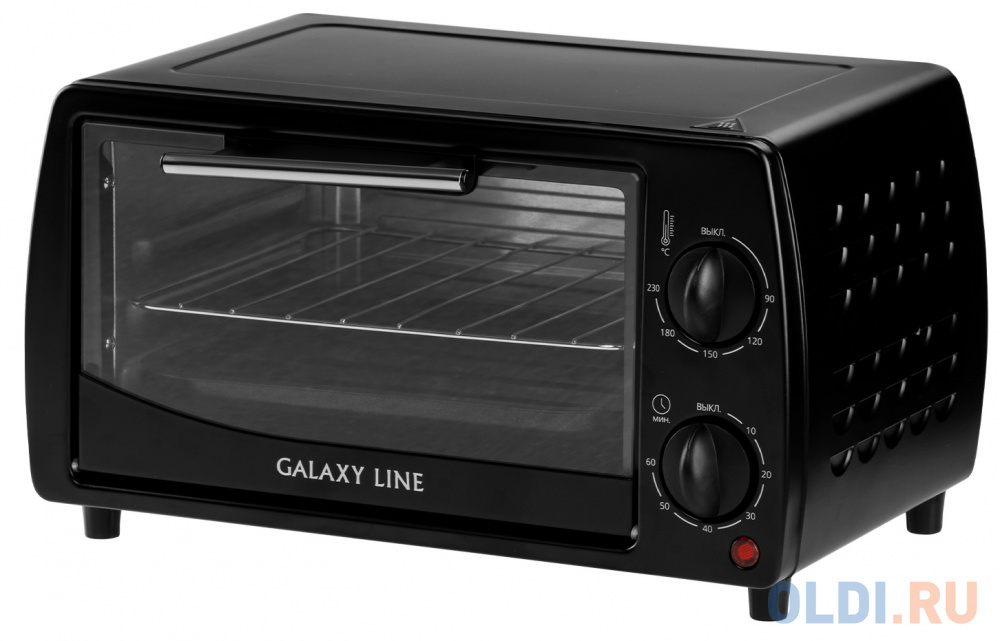 Мини-печь Galaxy Line GL 2626 8л. 1000Вт черный