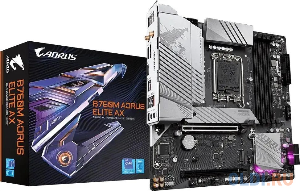 Материнская плата Gigabyte B760M AORUS ELITE AX 1.3 в Москвe