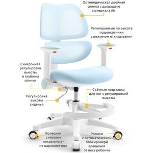 Детское кресло Mealux Dream Air обивка голубая (Y-607 KBL)