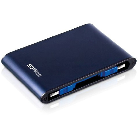 Внешний жесткий диск 1Tb Silicon Power A80 SP010TBPHDA80S3B Blue 2.5" USB 3.0  Retail