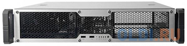 Серверный корпус ATX Chenbro RM24100H04*13753 Без БП чёрный серебристый