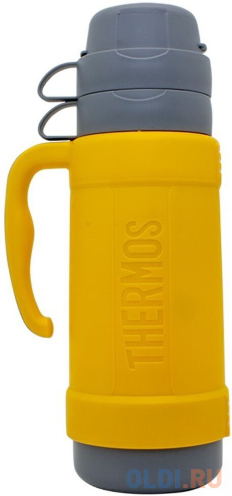 Thermos Термос со стеклянной колбой Picnic 40 Series, желтый, 1,8 л.