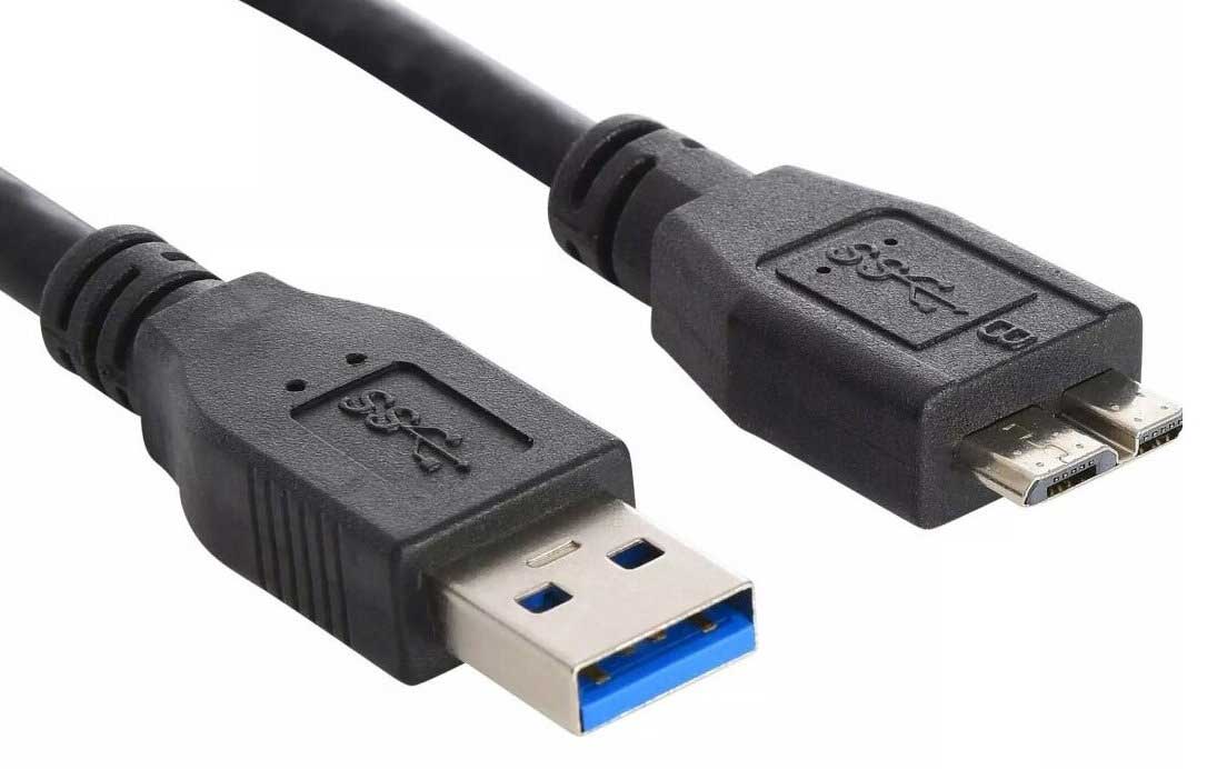 Кабель Buro MK30-AM-0.5 micro USB 3.0 B (m) USB A(m) 0.5м черный в Москвe