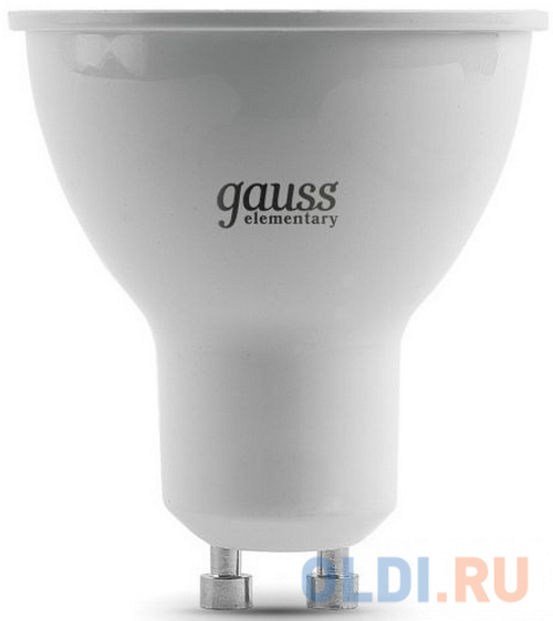 Лампа светодиодная рефлекторная Gauss Spotlight Elementary GU10 9W 5000K