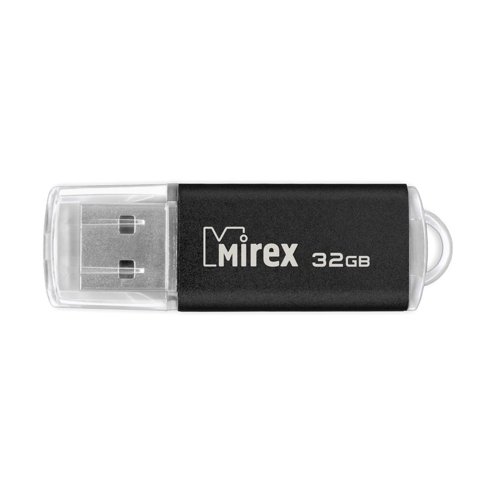 Флэшка 32GB Mirex UNIT BLACK 13600-FMUUND32