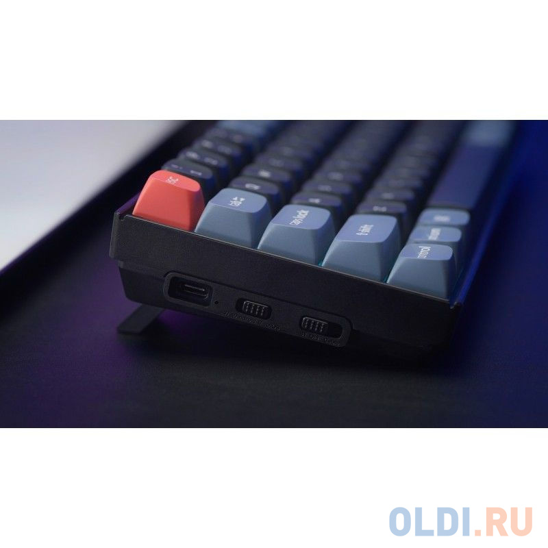 Беспроводная механическая клавиатура QMK Keychron K6 Pro, 68 клавиш, Hot-Swap, Keychron K pro Red Switch