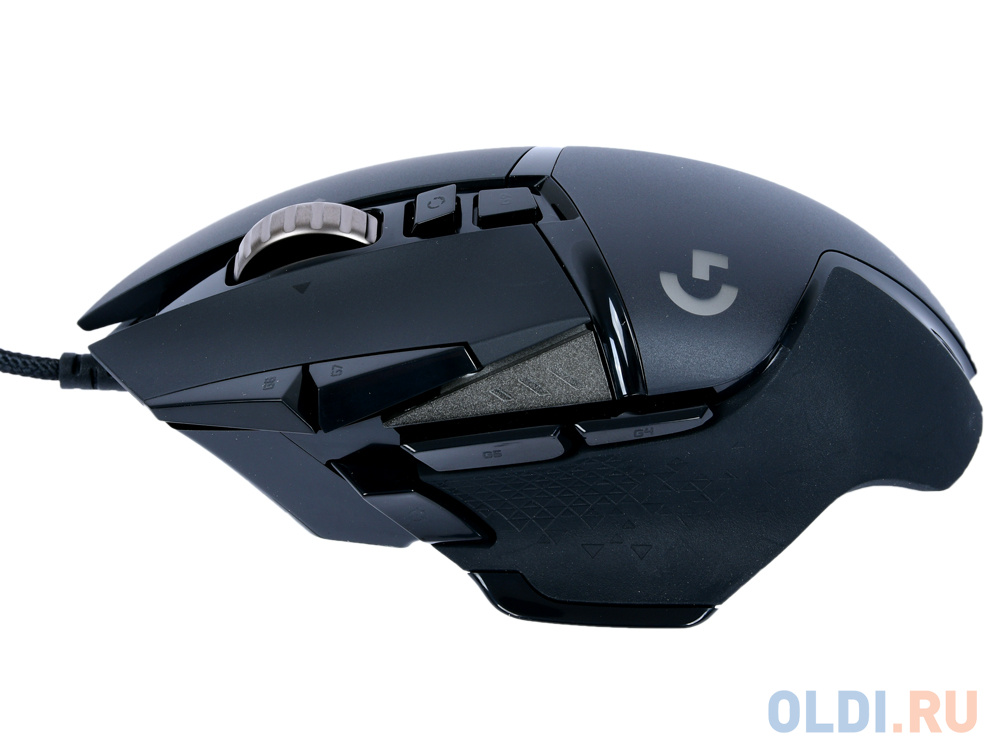 Мышь (910-005470) Logitech G502 Laser Gaming Mouse RGB Tunable 16000dpi USB HERO