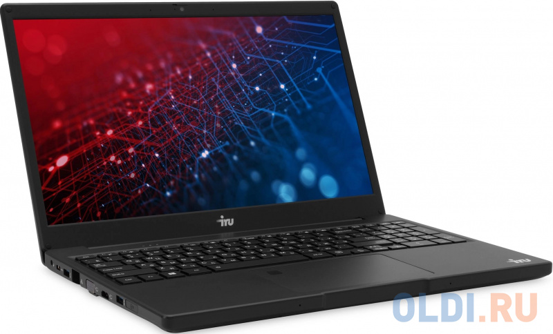 Ноутбук IRU Оникс 15U Core i5 1135G7 8Gb SSD256Gb Intel Iris Xe graphics G7 15.6" IPS FHD (1920x1080) Free DOS black 8000mAh (1923010)