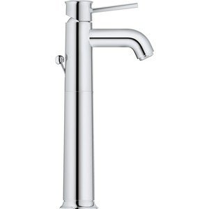 Смеситель для раковины Grohe BauClassic высокий, с донным клапаном (32868000)