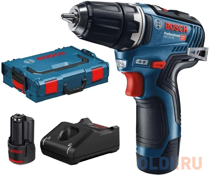 Дрель-шуруповёрт Bosch GSR 12V-35 LBOXX