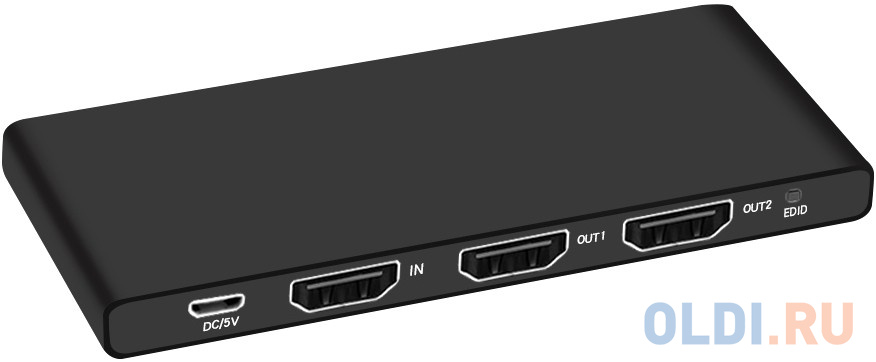 Переходник HDMI Green Connection Greenline черный GL-VK2