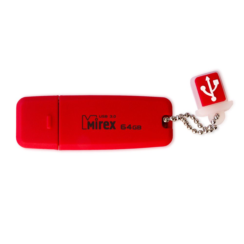 Флешка 64GB Mirex Chromatic, USB 3.0, Красный 13600-FM3СHR64