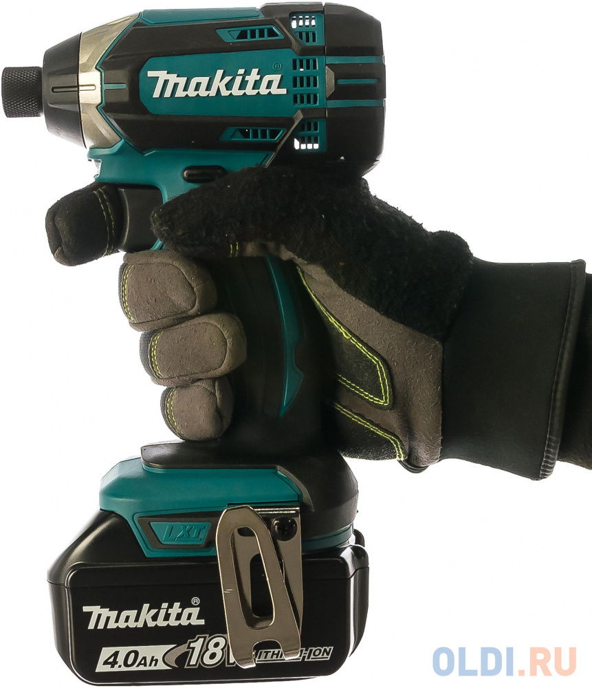 Гайковерт аккумуляторный MAKITA DTD152RME  уд 18В 2х4Ач LI-ION 0-3500об/м 1/4 1.3кг 165Нм