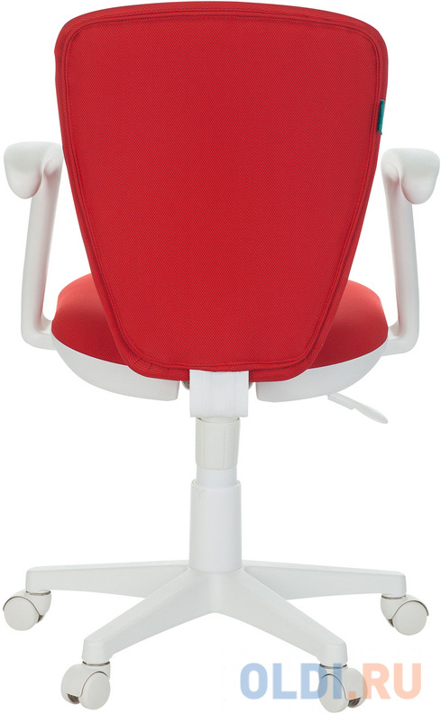 Кресло детское Бюрократ KD-W10AXSN/26-22 красный 26-22 (пластик белый)