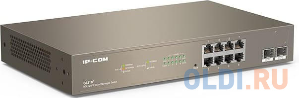 IP-COM G3310F Коммутатор управляемый, настенный, 1000 Мбит/сек, 8 port, SFPx2