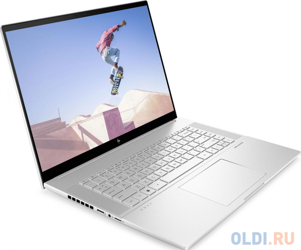 Ноутбук HP Envy 16-h1053dx Core i7 13700H 16Gb SSD1Tb NVIDIA GeForce RTX4060 8Gb 16" IPS Touch WQXGA (2560x1600) Windows 11 silver WiFi BT Cam (9 в Москвe