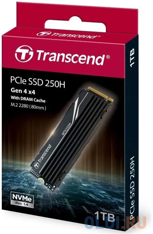 SSD накопитель Transcend MTE250H 1 Tb PCI-E 4.0 х4