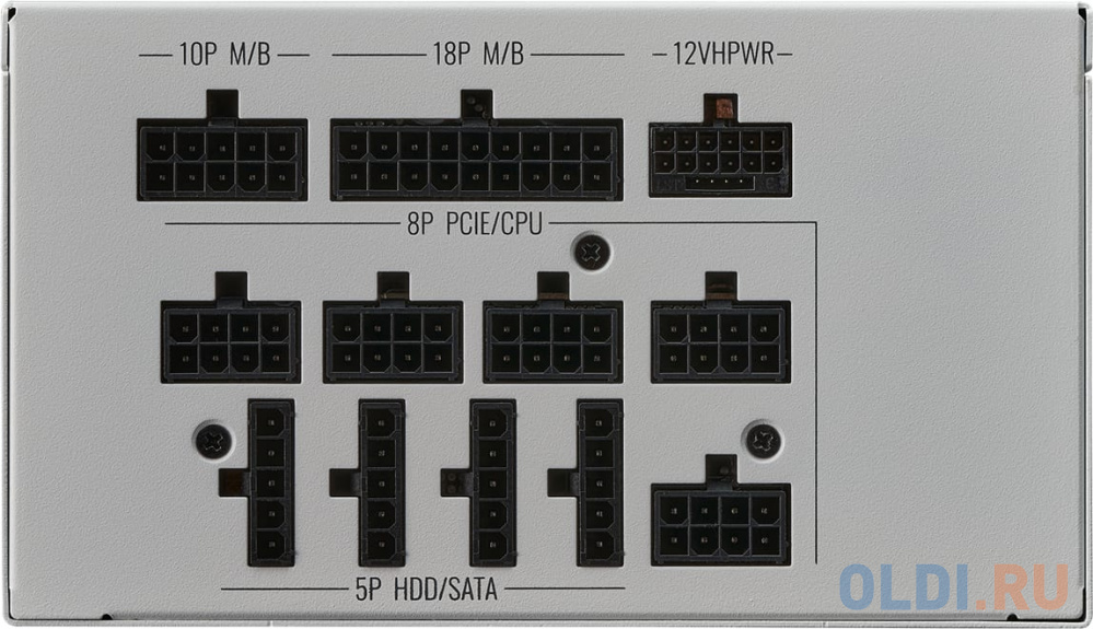 Блок питания 1050 Ватт/ Power Supply Cooler Master MWE Gold V2,FM1050 ATX3.0 A/EU-White EPS12V, APFC, 24 pin, 4+4 pin, 8 pin CPU, 12 SATA, 6+2 pin x6