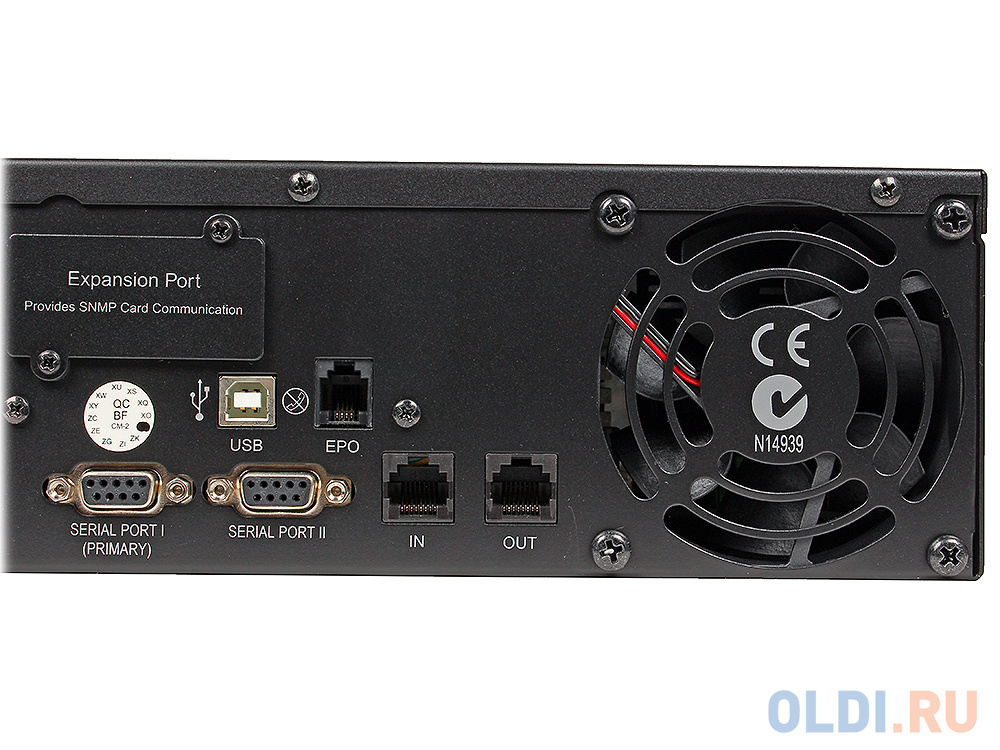 ИБП CyberPower PR1500ELCDRT2U 1500VA/1350W USB/RS-232/Dry/EPO/SNMPslot/RJ11/45 (8 IEC)