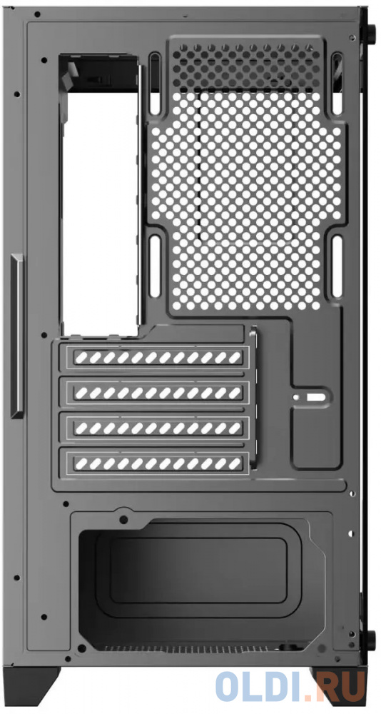 Корпус Bloody BD-CC103 черный без БП mATX 7x120mm 1xUSB2.0 1xUSB3.0 audio bott PSU