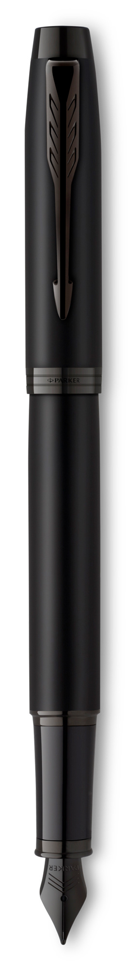 Ручка перьевая Parker IM Achromatic F317, ювелирная латунь, колпачок, подарочная упаковка (CW2127741)