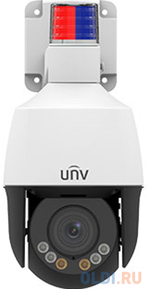 Uniview Видеокамера IP Мини-PTZ, 1/2.7&quot; 5 Мп КМОП @ 30 к/с, ИК-подсветка до 50м, подсветка видимого спектра до 10м., LightHunter 0.003 Лк @F1.6,